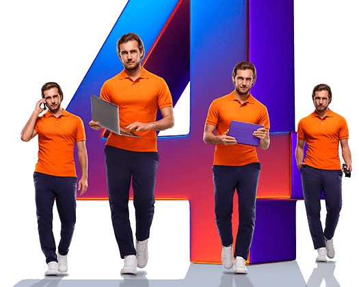 Великолепная четверка Ростелеком в деревня Малое Иваново (Республика Марий Эл)